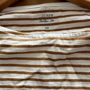 J. Crew Striped Long Sleeve T-Shirt